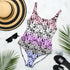 Genderfluid Pride Aloha One-Piece Swimsuit